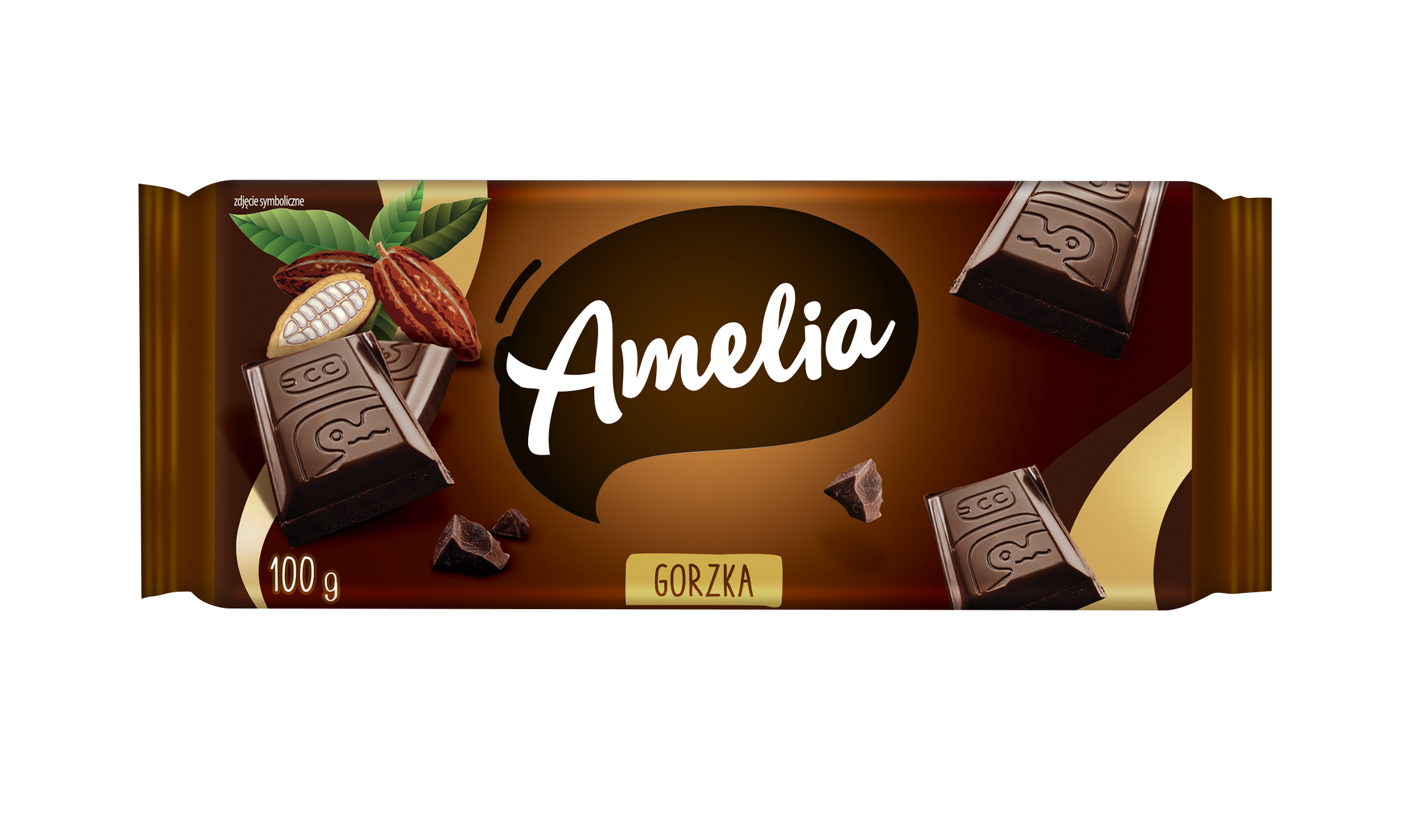 AMELIA Czekolada gorzka 64%