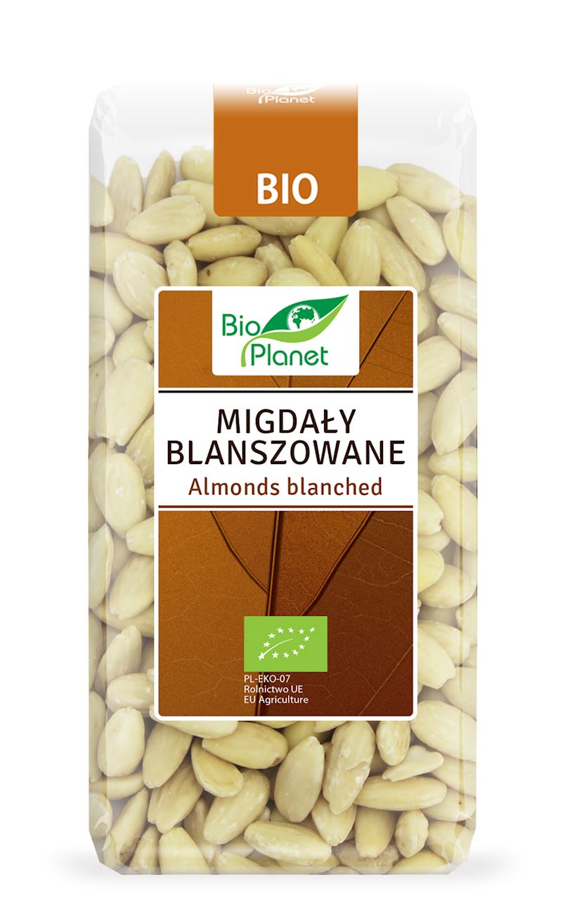BIO PLANET Migdały blanszowane BIO