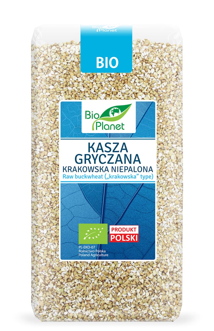 BIO PLANET Kasza gryczana krakowska niepalona BIO