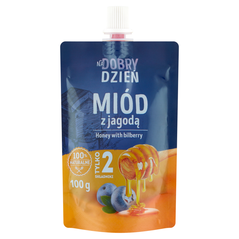 PSZCZELARZ KOZACKI Miód z jagodą czarną Na dobry dzień