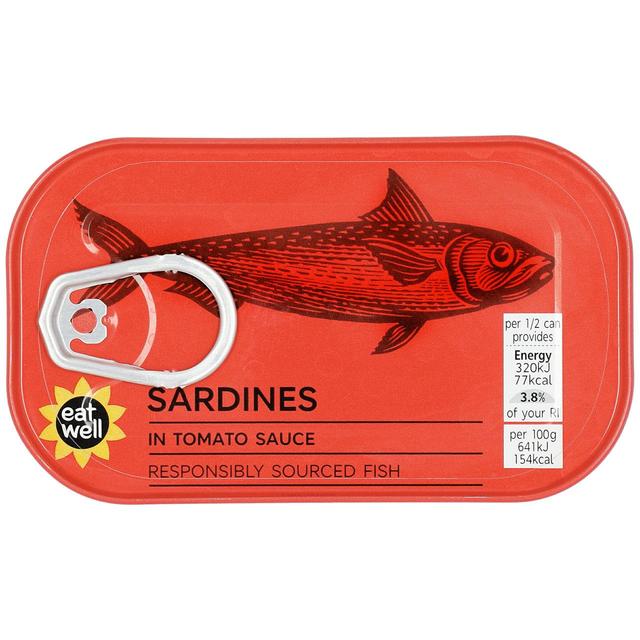 MARKS & SPENCER Sardynki w sosie pomidorowym