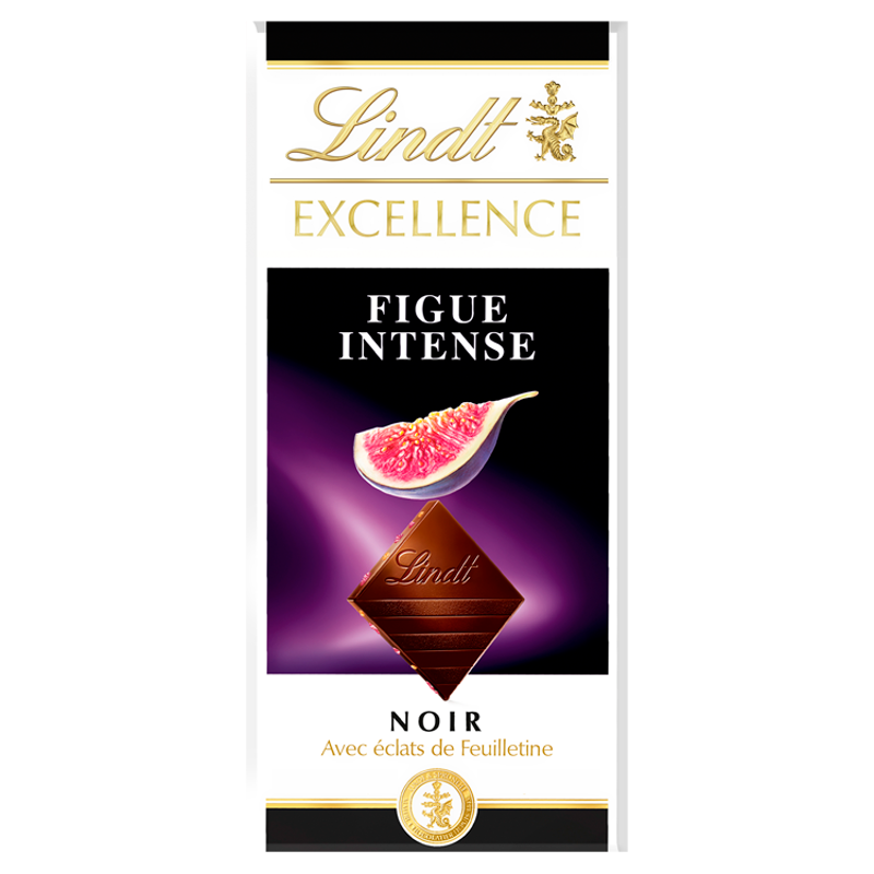 LINDT EXCELLENCE Gorzka czekolada z kawałkami fig
