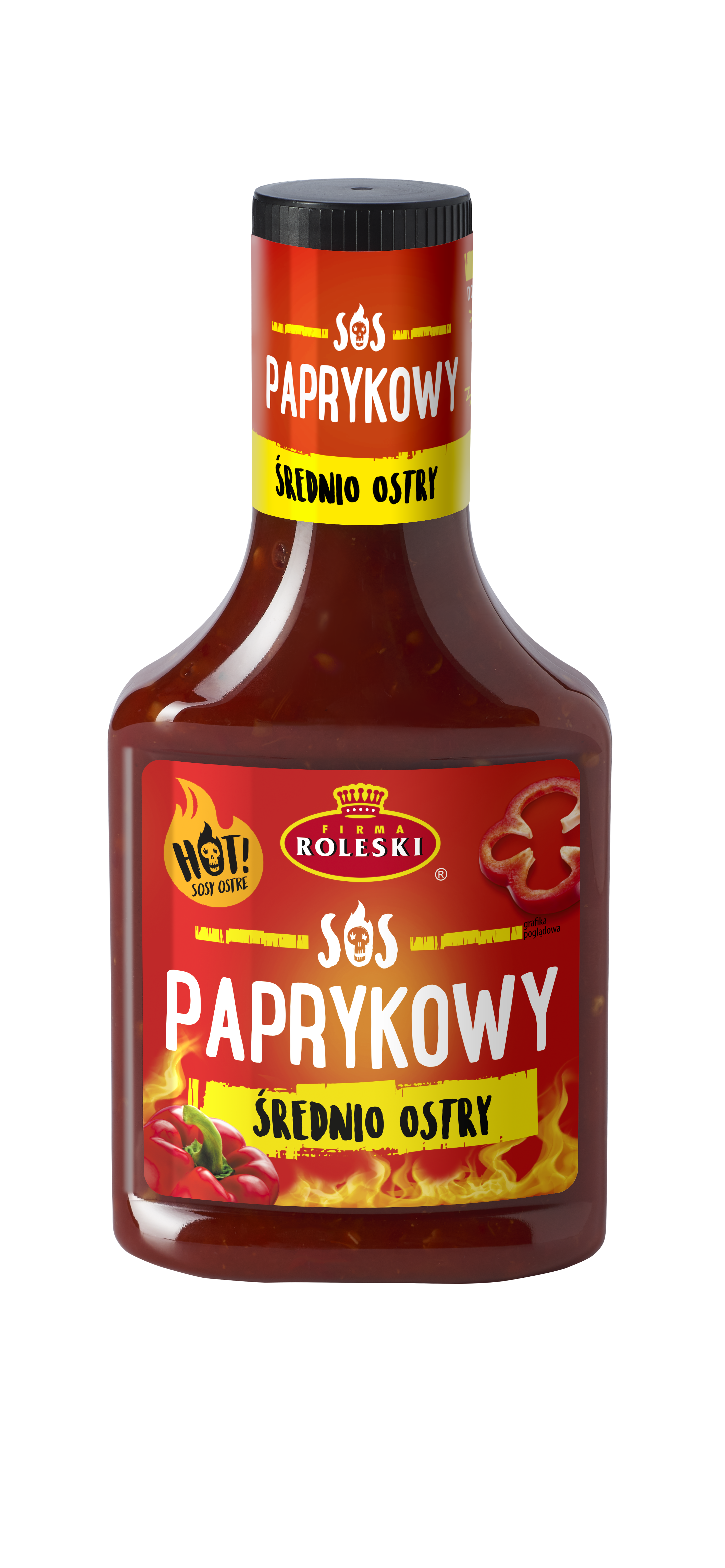 ROLESKI Sos paprykowy (średnio ostry)