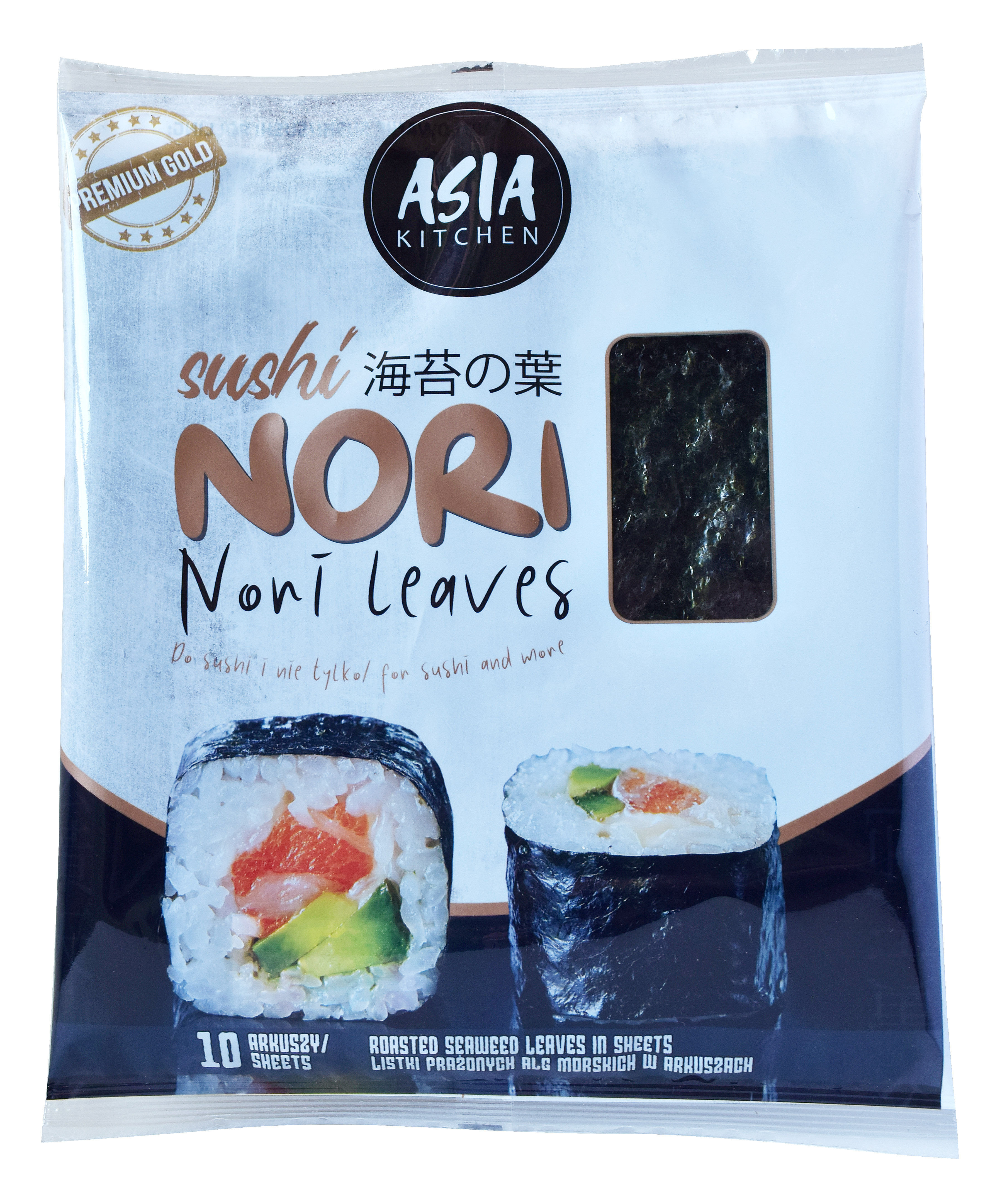 ASIA KITCHEN Liście alg morskich nori (10 szt.)