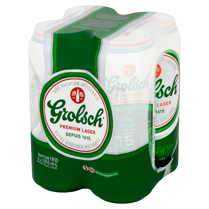 GROLSCH Piwo jasne pełne 4x500ml (puszka)