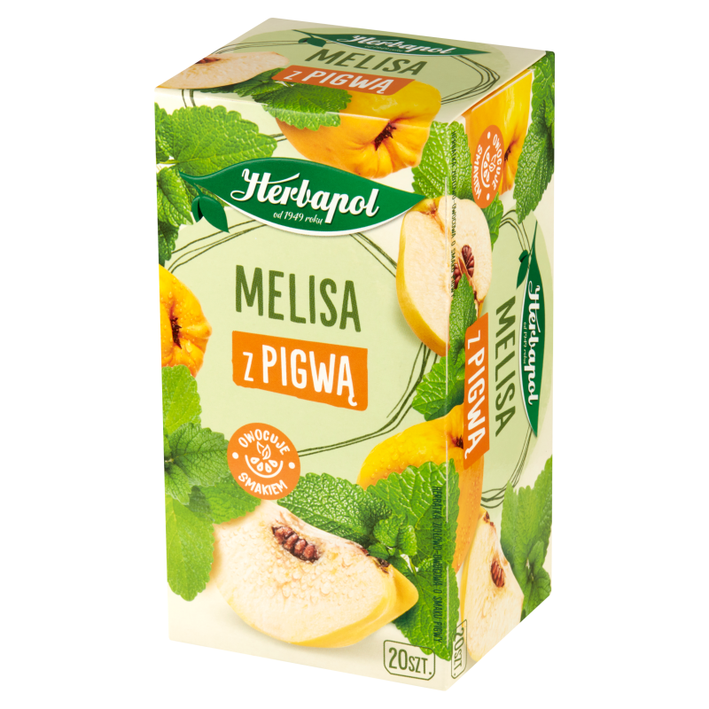 HERBAPOL Melisa z pigwą 20 torebek ex.