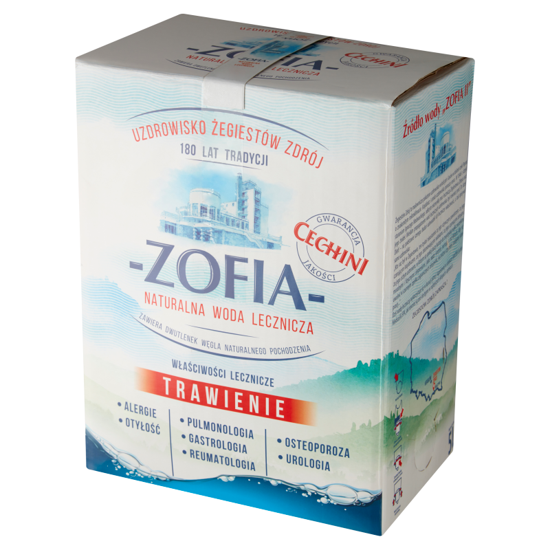 CECHINI Naturalna woda lecznicza Zofia