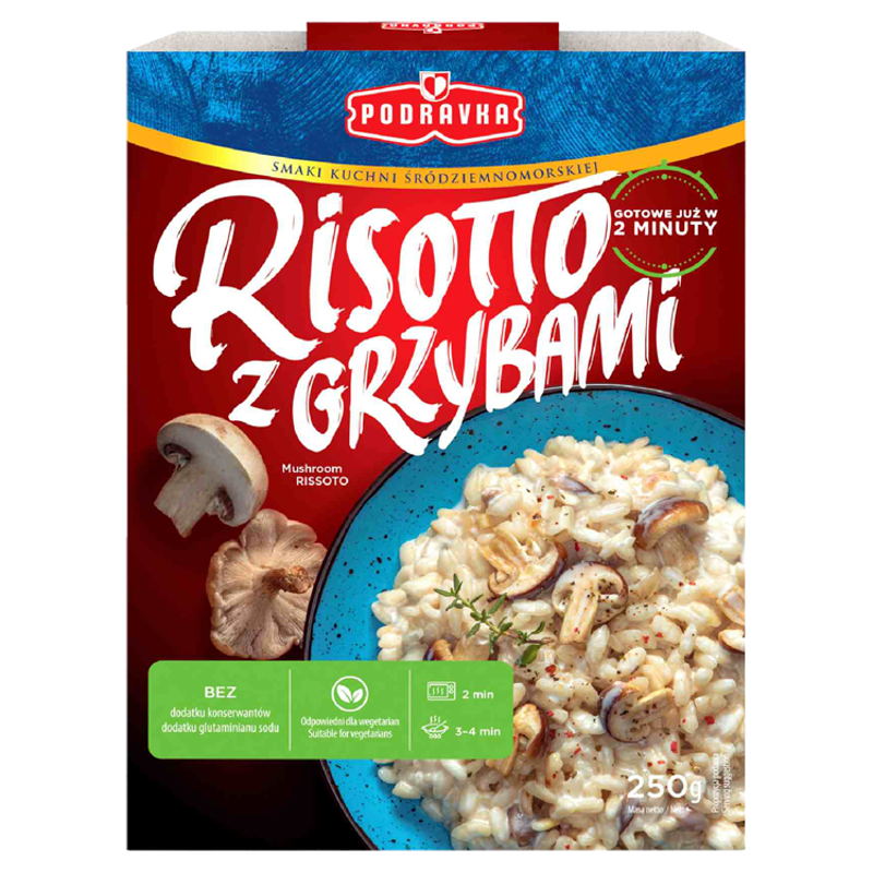 PODRAVKA Risotto z grzybami