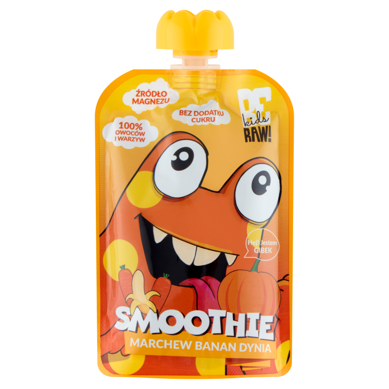 BE RAW! Kids Smoothie Marchewka Banan Dynia