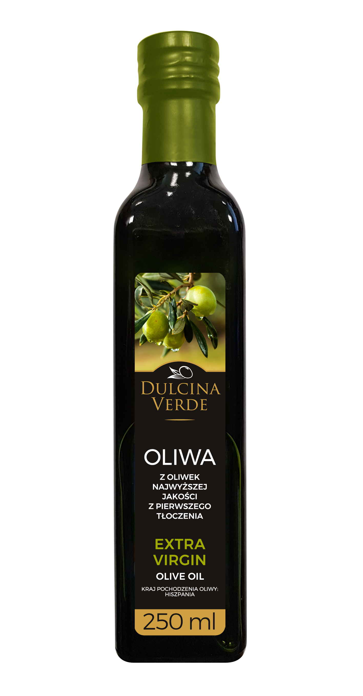 DULCINA VERDE Oliwa z oliwek extra virgin