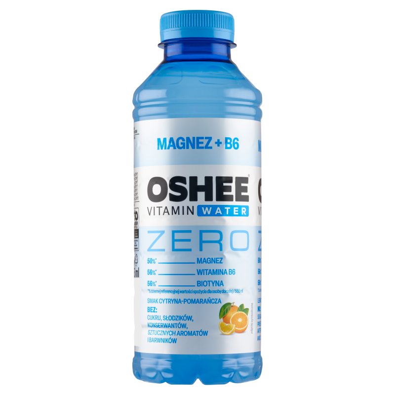 OSHEE Vitamin Water Napój niegazowany o smaku cytryny pomarańczy bez cukru i słodzików