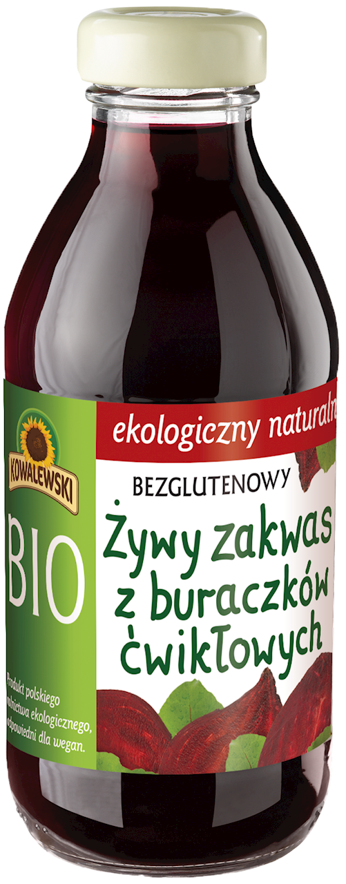 KOWALEWSKI Żywy zakwas z buraczków ćwikłowych (na barszcz) bezglutenowy BIO