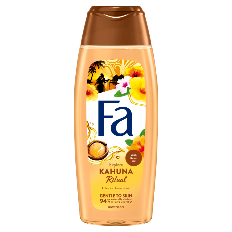 FA Kahuna Ritual żel pod prysznic o zapachu kwiatu hibiskusa