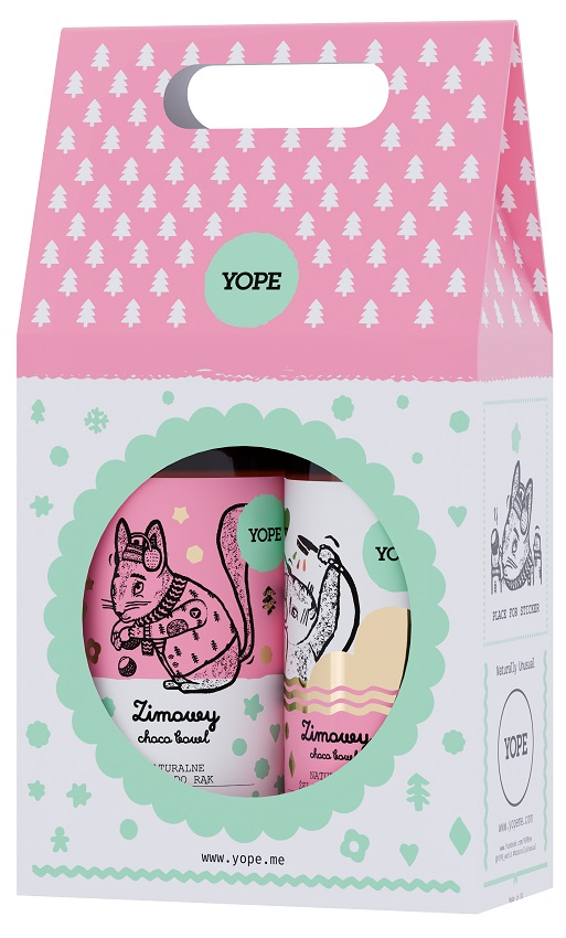 YOPE Zestaw Dwupak Choco Bowl mydło + żel