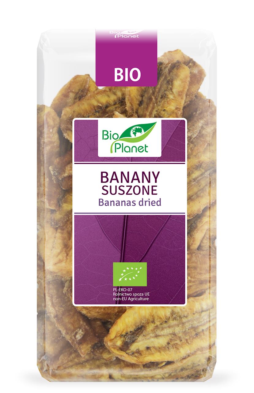 BIO PLANET Banany suszone BIO