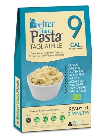 BETTER THAN FOODS Makaron konjac tagliatelle bezglutenowy BIO
