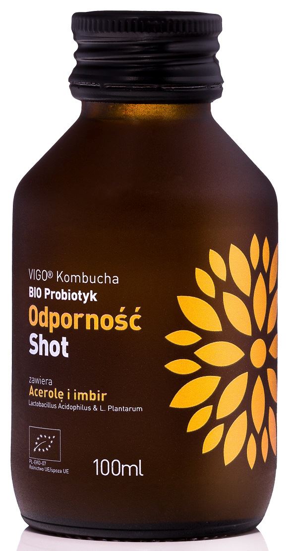 VIGO Kombucha Probiotyk Odporność Shot BIO