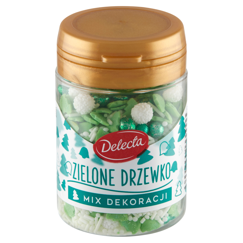DELECTA Zielone drzewko - mix dekoracji
