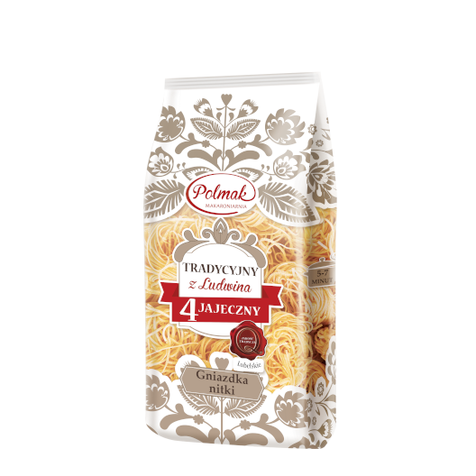 POLMAK Makaron 4-jajeczny - gniazdka nitki