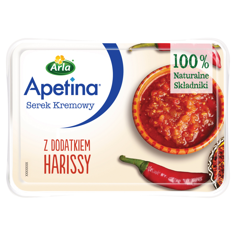 APETINA Serek kremowy z dodatkiem harissy