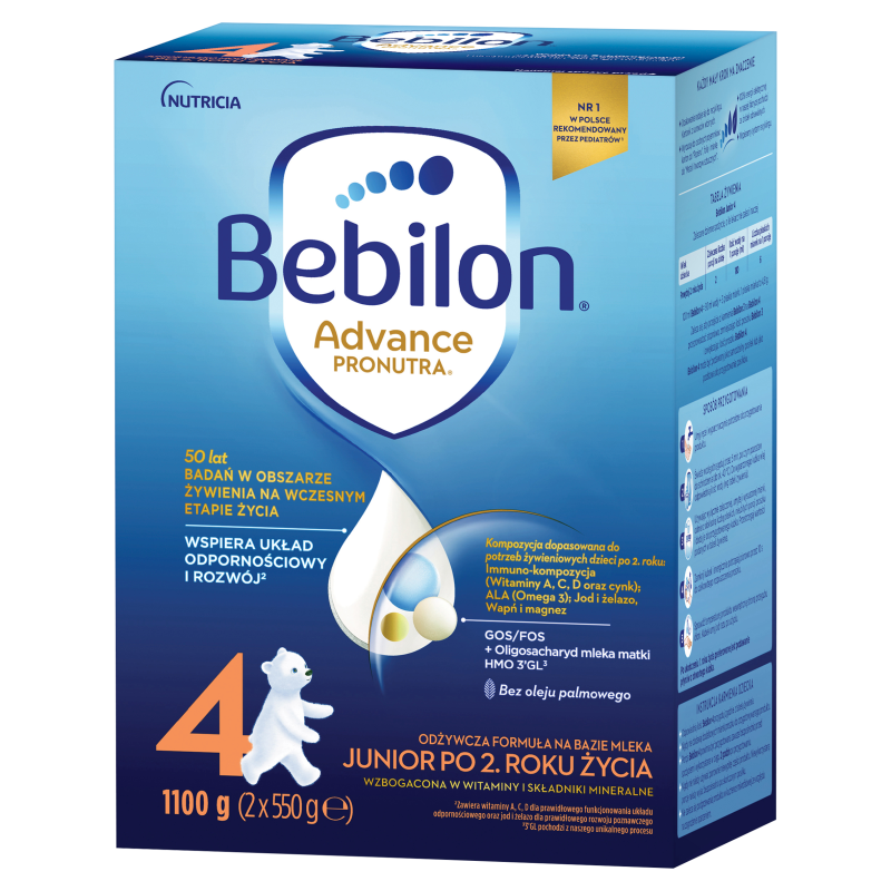 BEBILON 4 Mleko modyfikowane z Pronutra-Advance po 2 roku życia frisco.pl