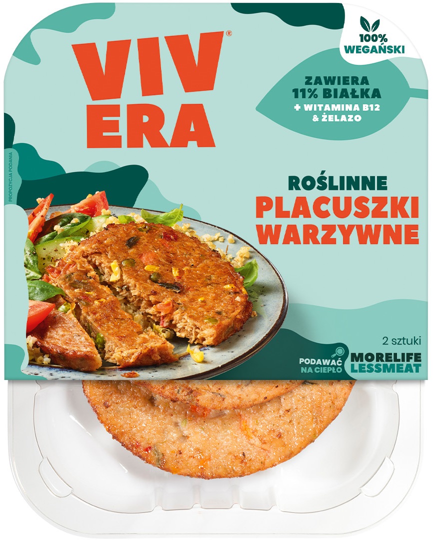 VIVERA Roślinne placuszki warzywne