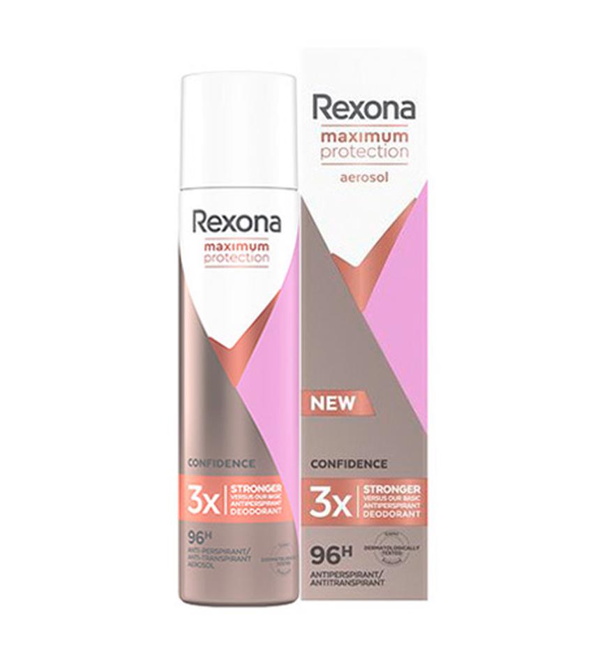 REXONA Bloker potu w sprayu dla kobiet Maximum Protection Confidence