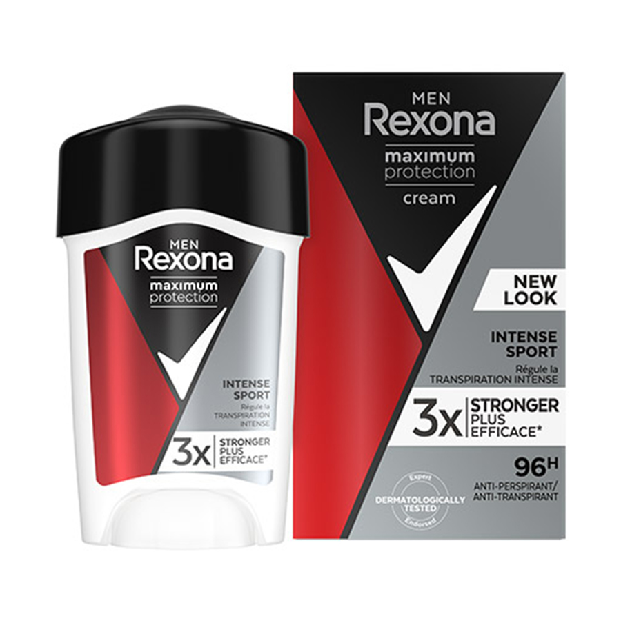REXONA MEN Bloker potu w kremowym sztyfcie dla mężczyzn Maximum Protection Intense Sport