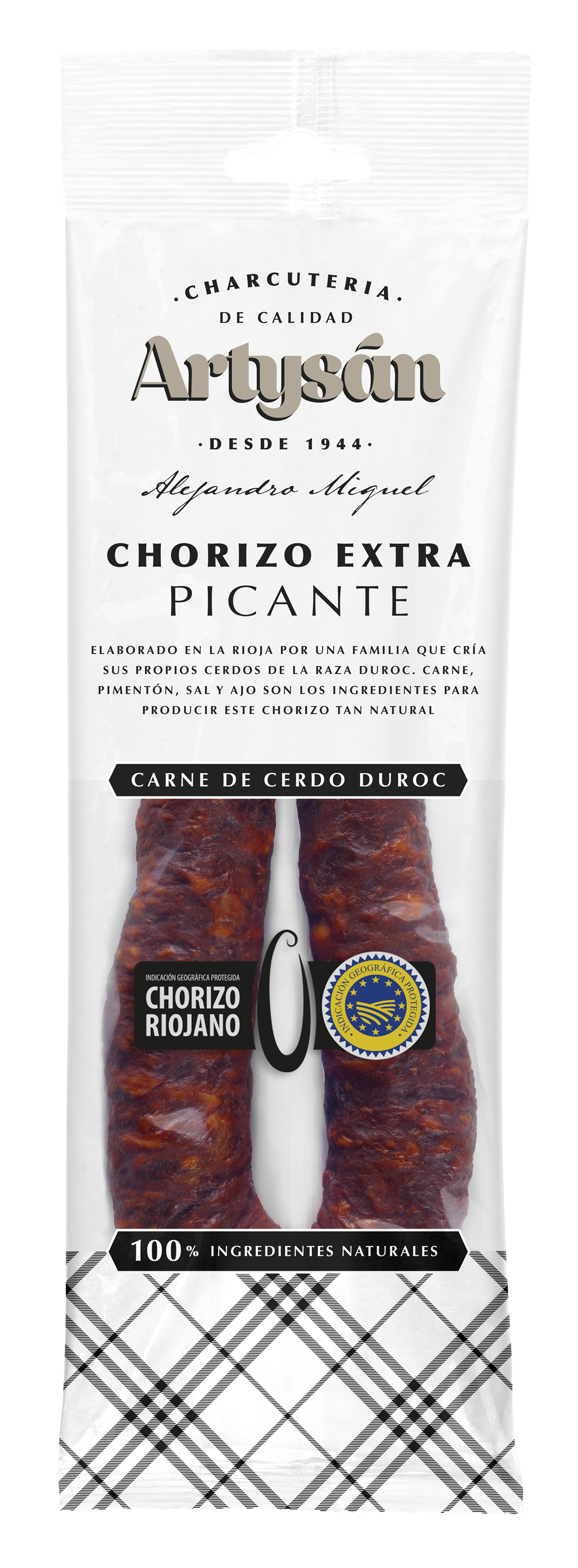 ARTYSAN Chorizo Duroc ekstra pikantne sarta