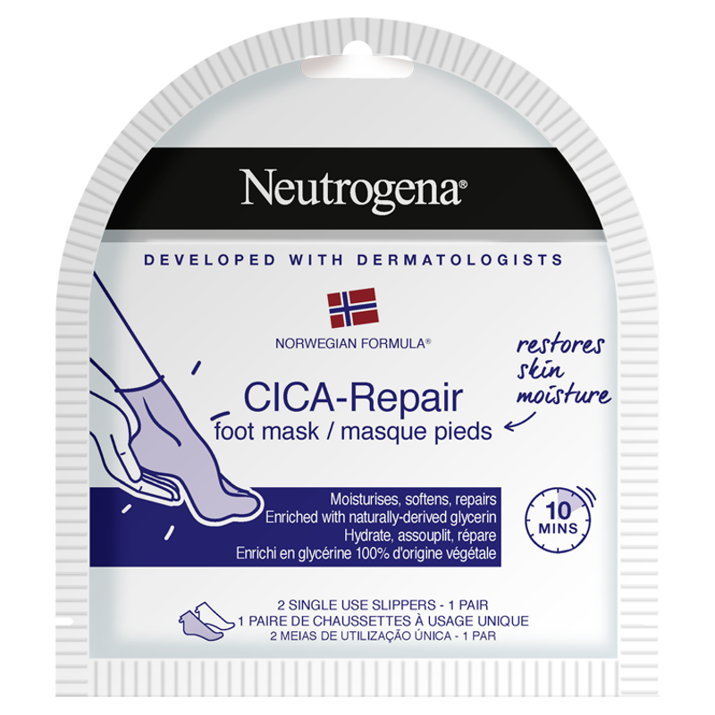 NEUTROGENA® Regenerująca maska do stóp CICA