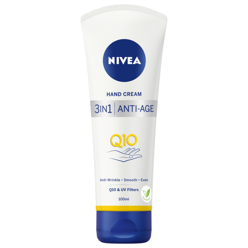 NIVEA Przeciwzmarszczkowy krem do rąk 3w1 Anti-Age Care