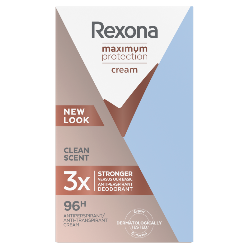 REXONA Bloker potu w kremowym sztyfcie dla kobiet Protection Clean Scent