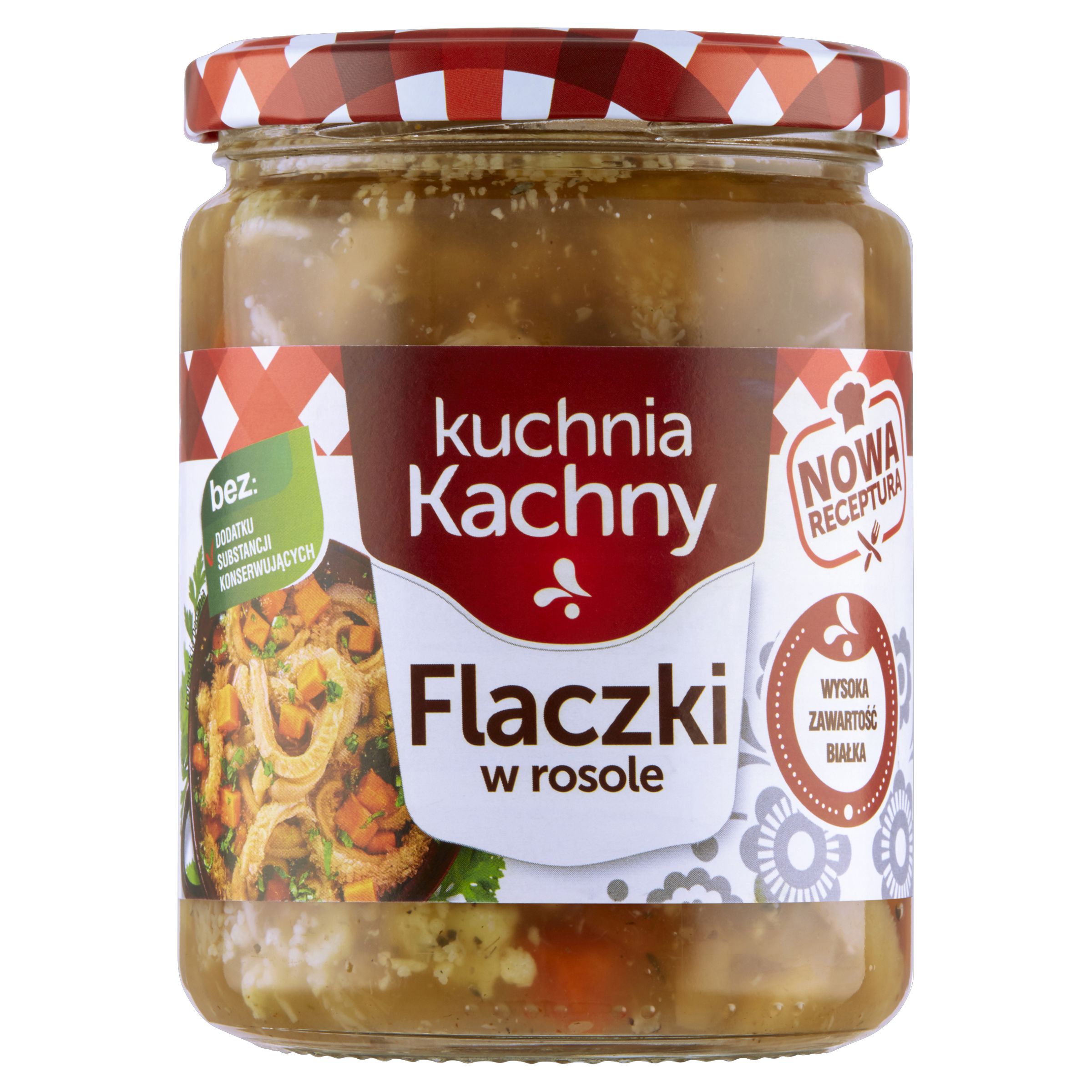 KUCHNIA KACHNY Flaczki w rosole