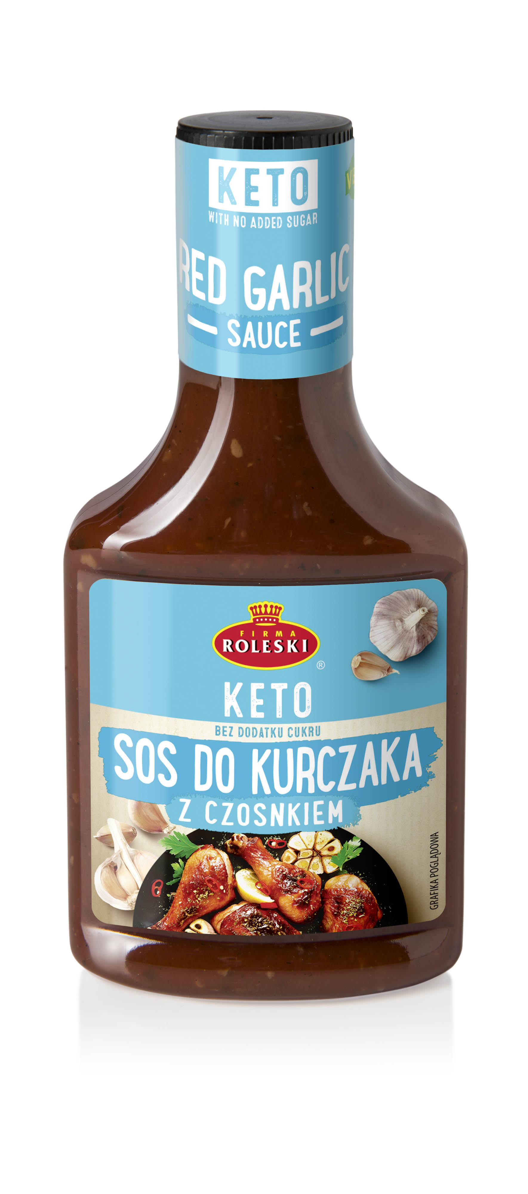 ROLESKI KETO Sos do kurczaka z czosnkiem (bez dodatku cukru)