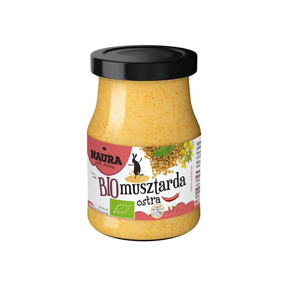 NAURA Musztarda ostra BIO