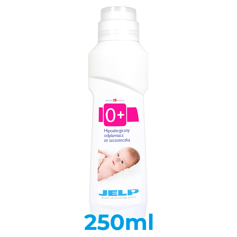 JELP 0+ Hipoalergiczny odplamiacz ze szczoteczką