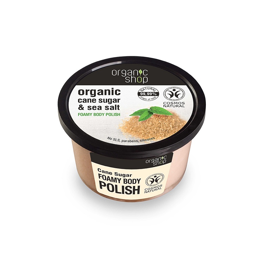 ORGANIC SHOP Pasta do ciała wygładzająca Cukier Trzcinowy