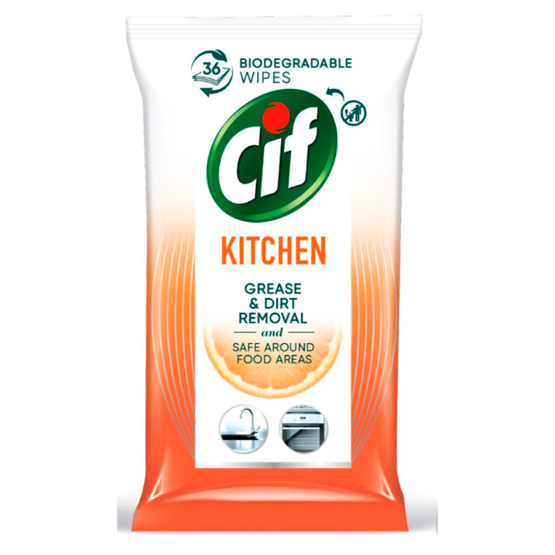 CIF Chusteczki Czyszczące Kuchnia 36 szt.