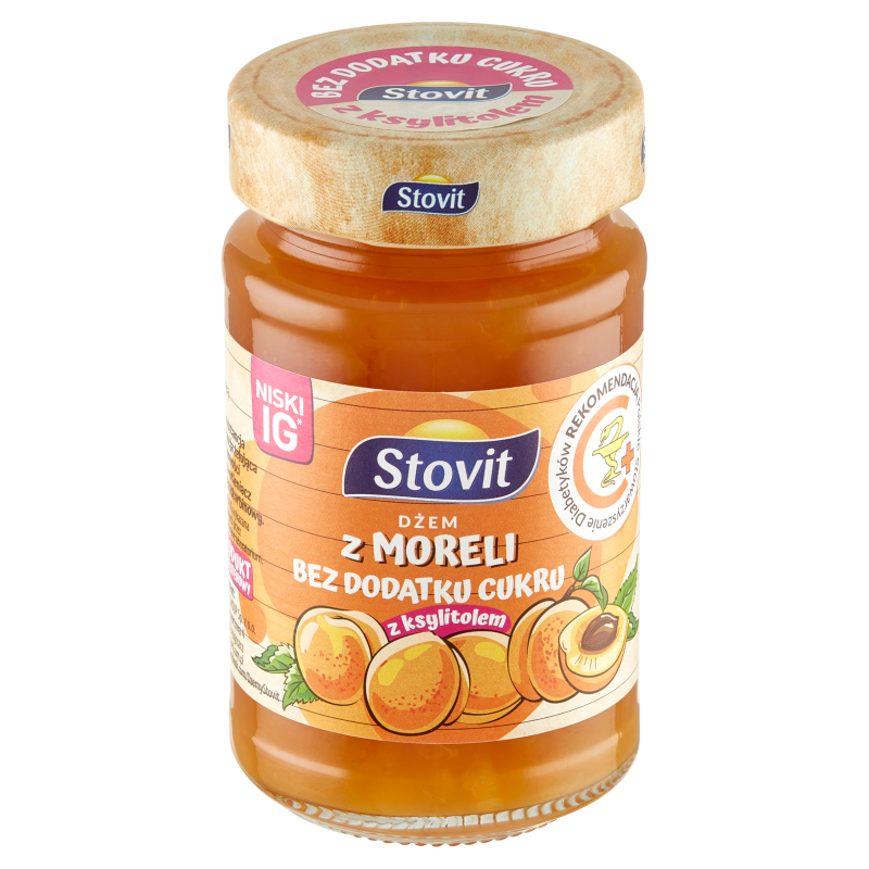 STOVIT Dżem słodzony ksylitolem z moreli