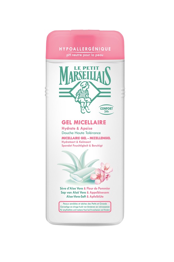 LE PETIT MARSEILLAIS Żel pod prysznic hipoalergiczny Aloe&Kwiat Jabłoni