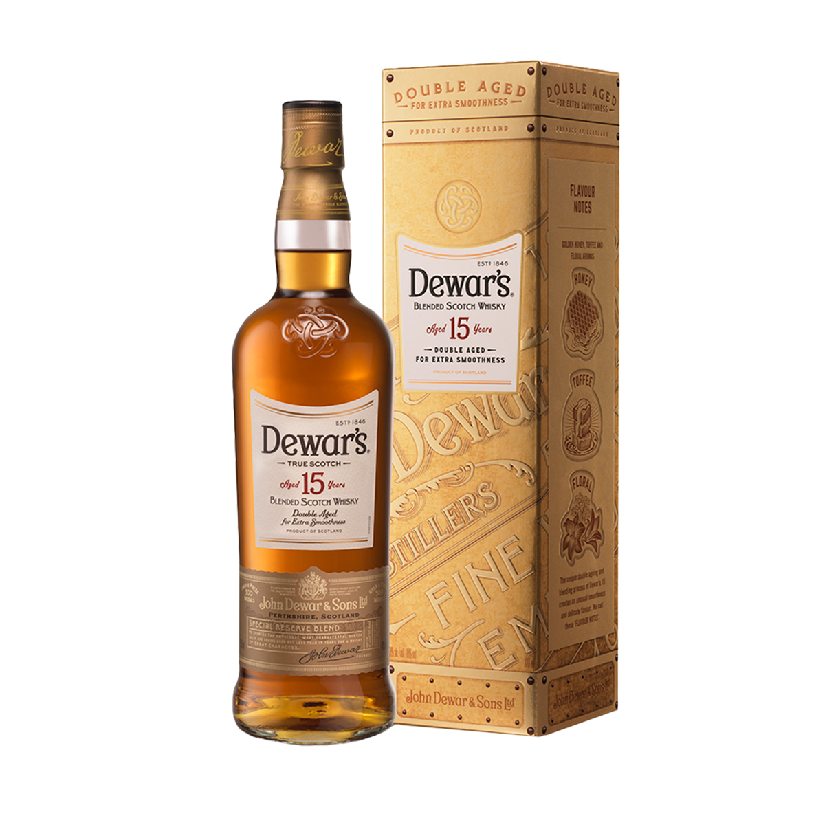 DEWARS 15 Y.O. Whisky