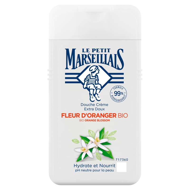 LE PETIT MARSEILLAIS Żel pod prysznic kwiat pomarańczy bio