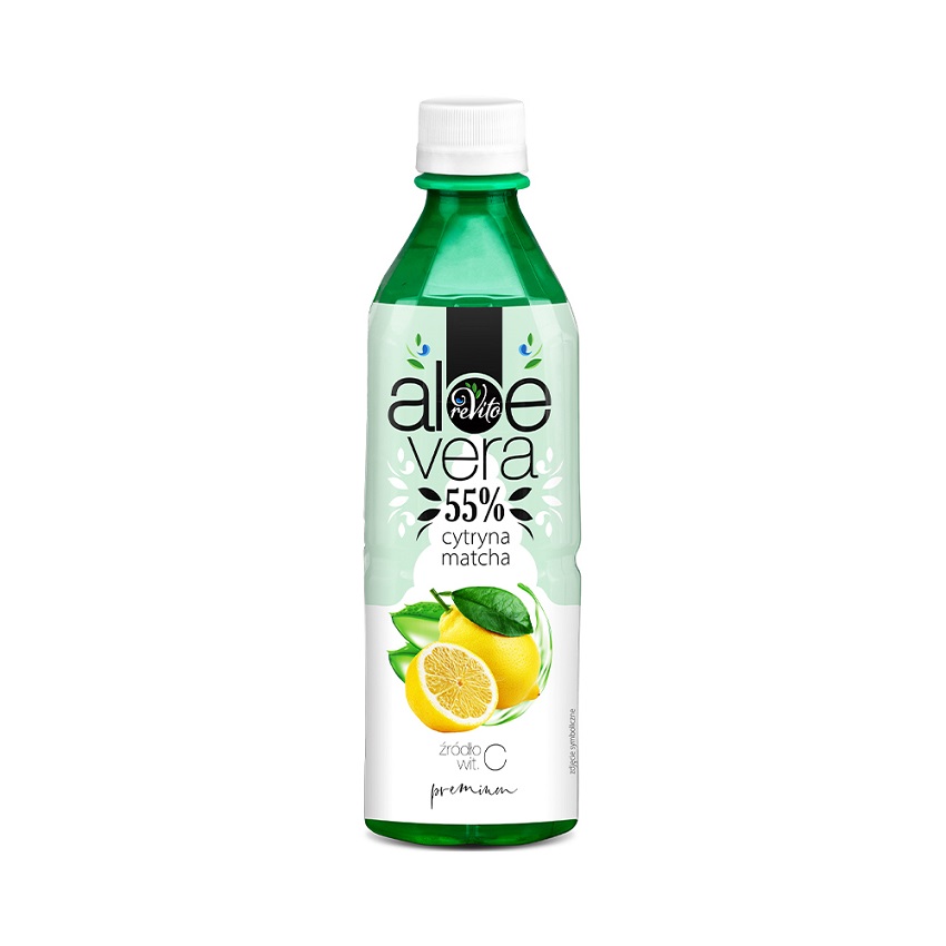 ReVito Napój aloesowy cytryna i matcha