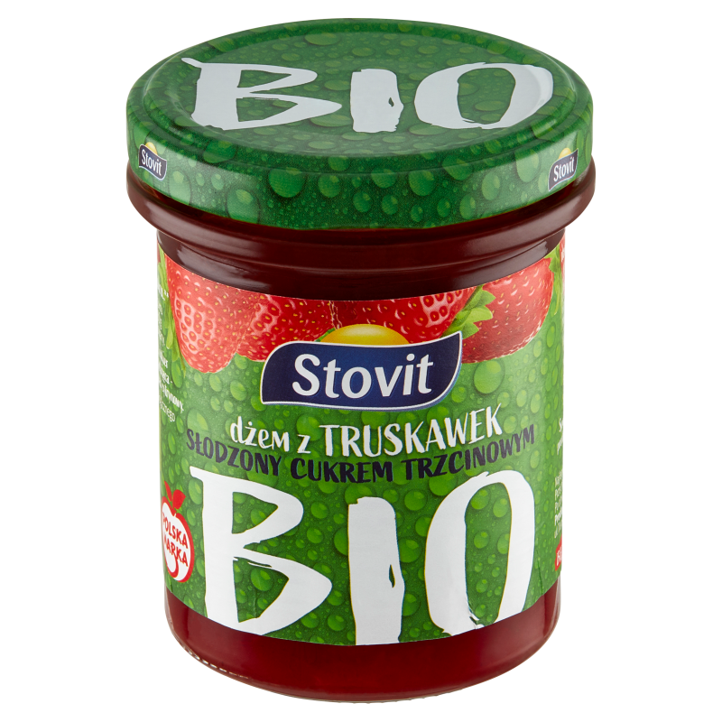 STOVIT Dżem z truskawek BIO