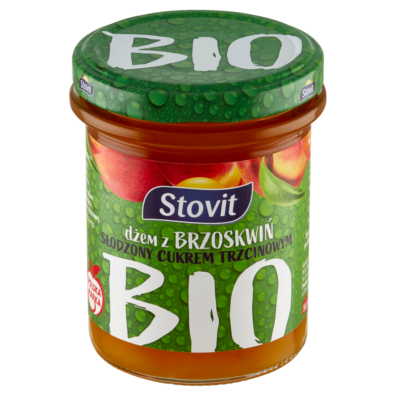 STOVIT Dżem brzoskwiniowy BIO