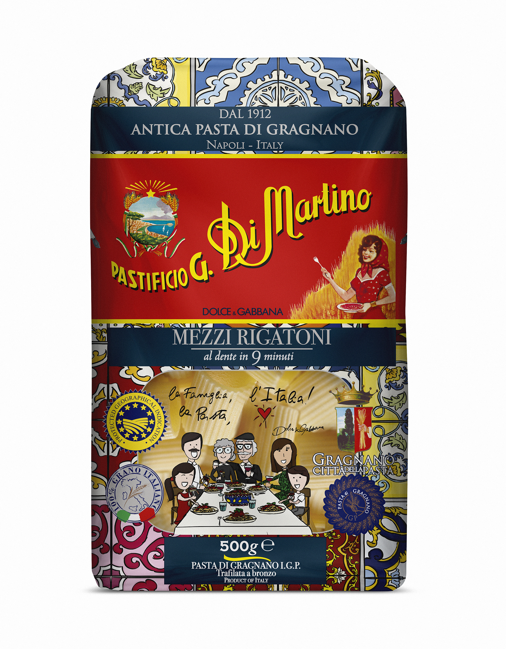 DOLCE&GABBANA Makaron Mezzi Rigatoni (Pasta di Gragnano I.G.P.)