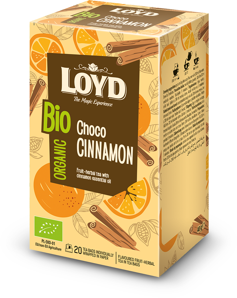 LOYD TEA Herbata Chocco Cinnamon BIO (20 torebek)