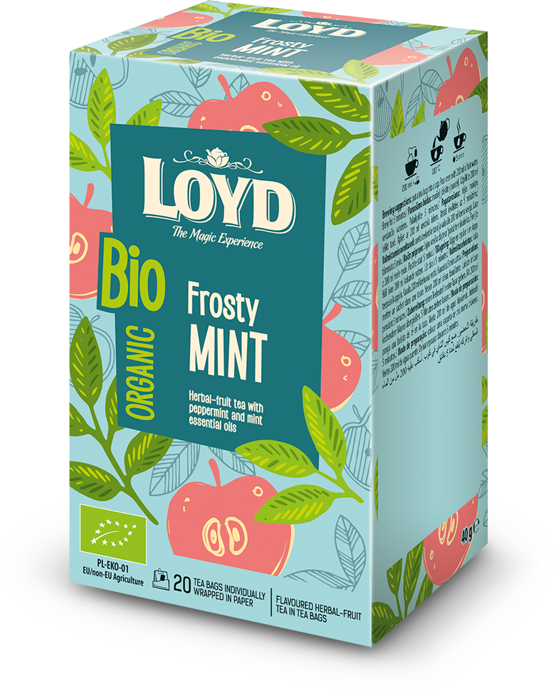 LOYD TEA Herbata Frosty Mint BIO (20 torebek)