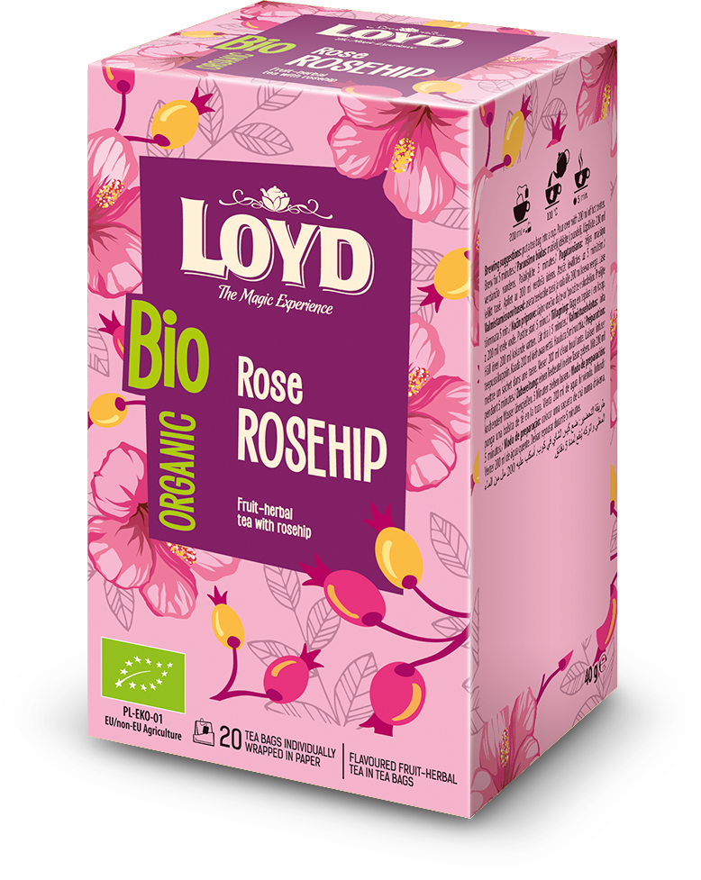 LOYD TEA Herbata Rose Rosehip BIO (20 torebek)
