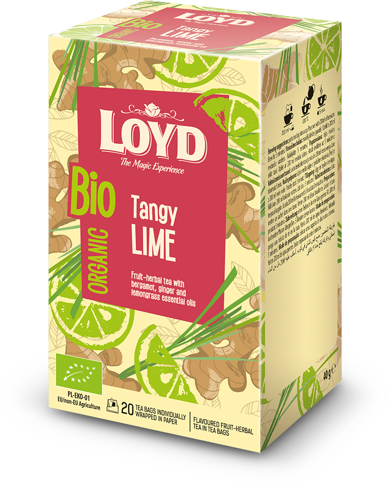 LOYD TEA Herbata Tangy Lime BIO (20 torebek)